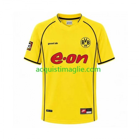 Divisa di Calcio Borussia Dortmund Retro Prima 2002